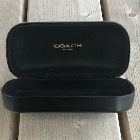Coach Empty Black Sunglasses/Glasses Case - Picture 5 of 9